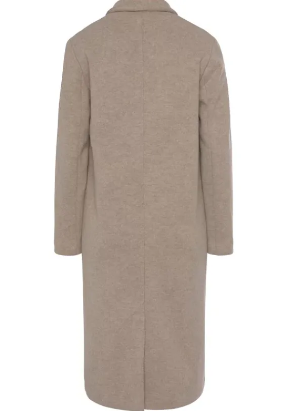 Jacken & Mantel|Buffalo Langmantel Sand Meliert