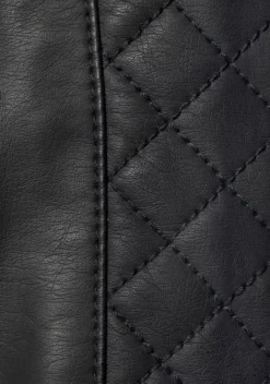 Jacken & Mantel|LASCANA Lederimitatjacke Schwarz