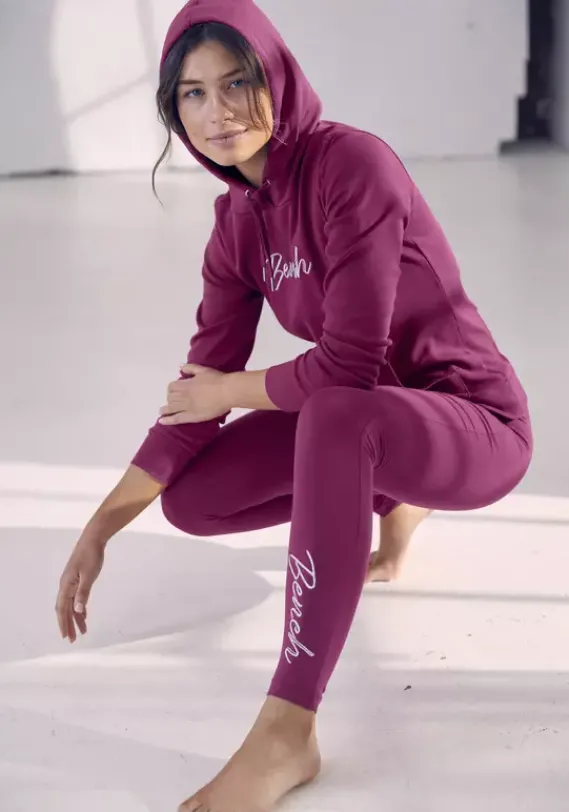 Nachhaltige Homewear|Bench. Leggings Beere