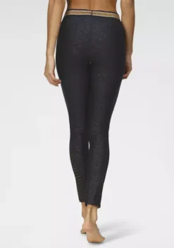 Relaxhosen|Bench. Leggings Schwarz-Leo