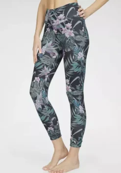 Homewear-Leggings|KangaROOS Leggings Gemustert