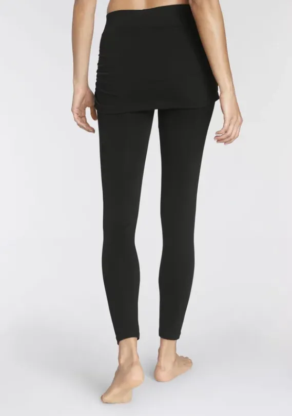 Homewear-Leggings|Vivance active Leggings Schwarz