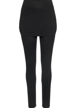 Homewear-Leggings|Vivance active Leggings Schwarz