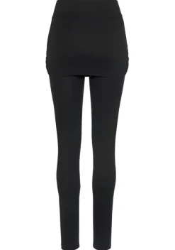 Homewear-Leggings|Vivance active Leggings Schwarz