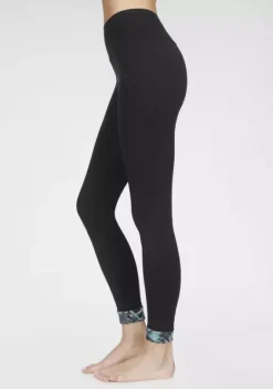 Homewear-Leggings|KangaROOS Leggings Schwarz