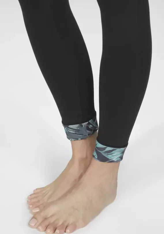 Homewear-Leggings|KangaROOS Leggings Schwarz