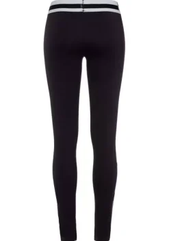 Homewear-Leggings|Bench. Leggings Schwarz-Weis