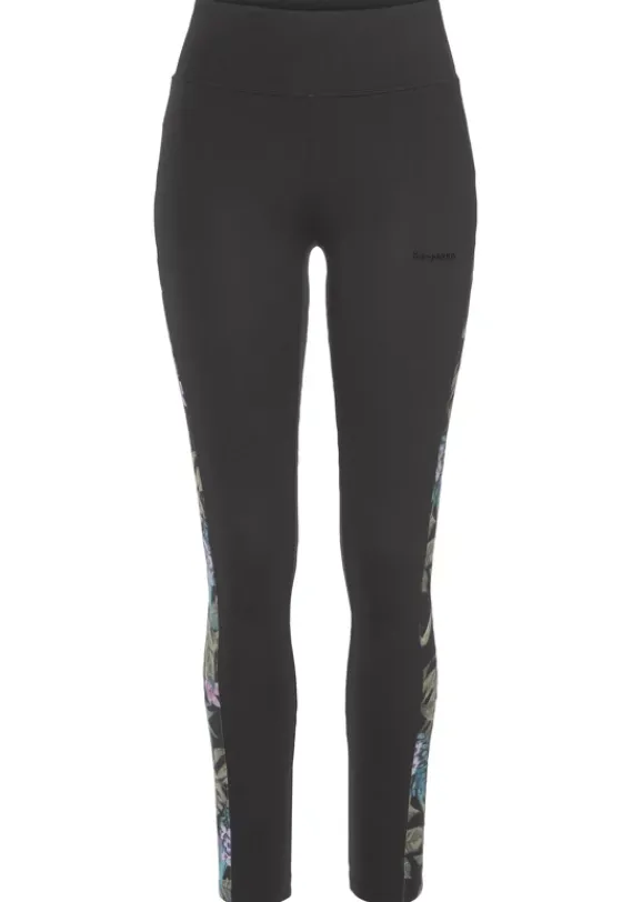 Nachhaltige Homewear|KangaROOS Leggings Schwarz