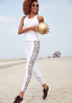 Relaxhosen|Bench. Leggings Leo-Weis