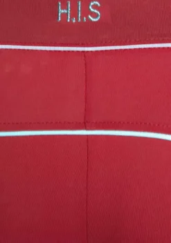 Nachhaltige Homewear|H.I.S Leggings Rot