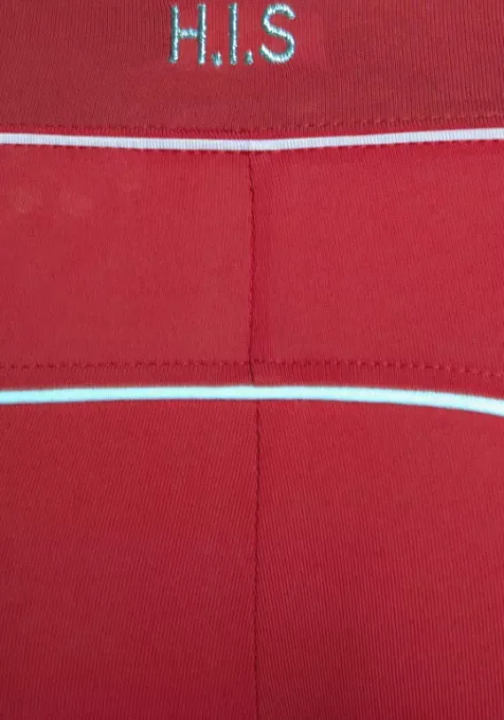 Nachhaltige Homewear|H.I.S Leggings Rot