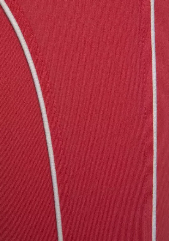 Nachhaltige Homewear|H.I.S Leggings Rot