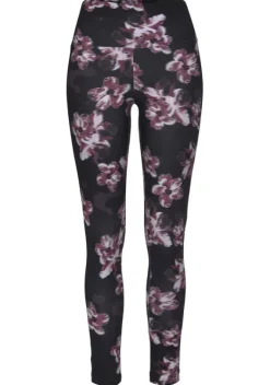 Homewear-Leggings|H.I.S Leggings Gemustert-Schwarz, Schwarz