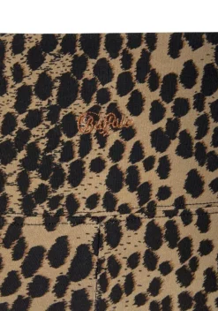 Homewear-Leggings|Buffalo Leggings Camelfarben-Schwarz-Leo