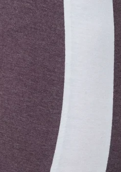 Homewear-Leggings|Arizona Leggings Anthrazit-Meliert, Pflaume