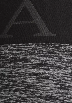 Homewear-Leggings|LASCANA ACTIVE Leggings Schwarz-Meliert