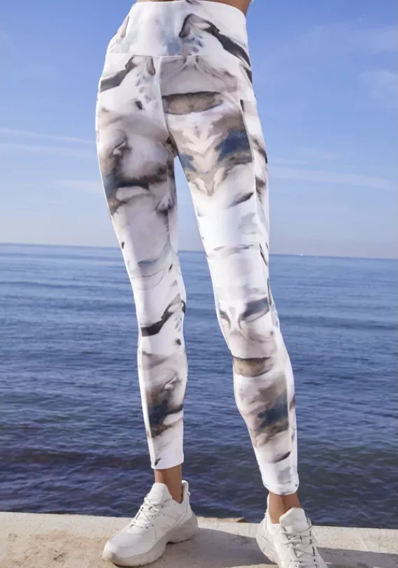 Homewear-Leggings|LASCANA ACTIVE Leggings Beige