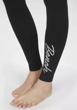 Nachhaltige Homewear|Bench. Leggings Schwarz