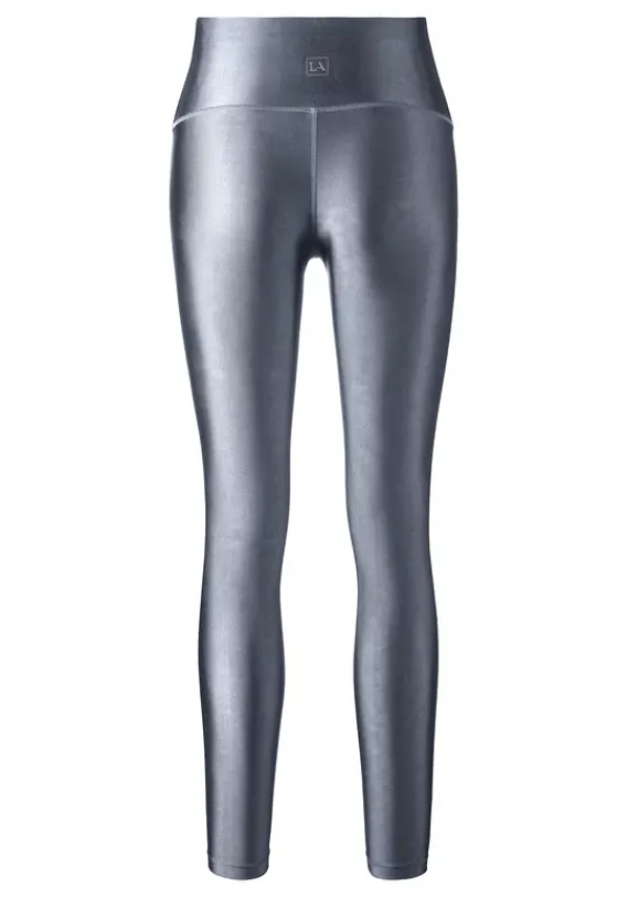 Homewear-Leggings|LASCANA ACTIVE Leggings Graublau, Schwarz