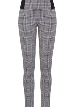 Homewear-Leggings|Buffalo Leggings Schwarz-Weis