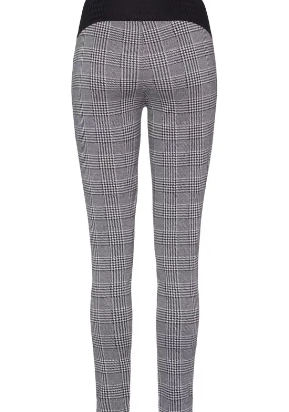 Homewear-Leggings|Buffalo Leggings Schwarz-Weis