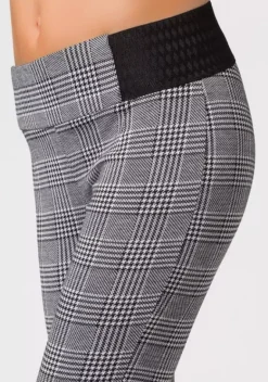 Homewear-Leggings|Buffalo Leggings Schwarz-Weis