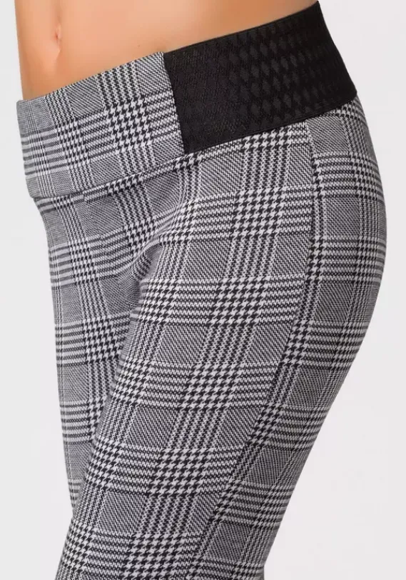 Homewear-Leggings|Buffalo Leggings Schwarz-Weis