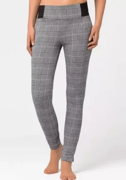 Homewear-Leggings|Buffalo Leggings Schwarz-Weis