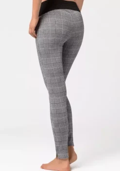 Homewear-Leggings|Buffalo Leggings Schwarz-Weis
