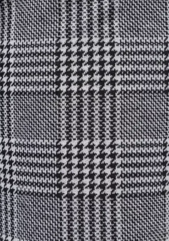 Homewear-Leggings|Buffalo Leggings Schwarz-Weis