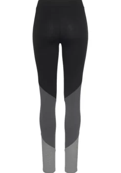 Homewear-Leggings|Bench. Leggings Schwarz-Anthrazit-Grau