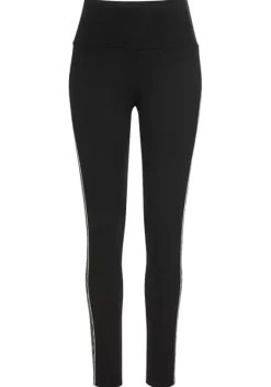Homewear-Leggings|Buffalo Leggings Schwarz-Gemustert