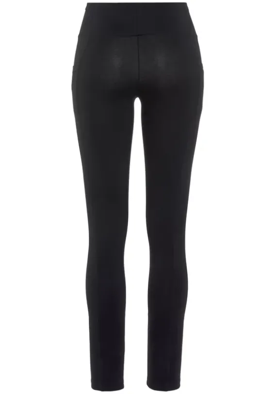 Homewear-Leggings|Vivance Leggings Schwarz