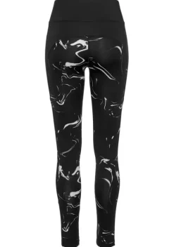 LASCANA ACTIVE Homewear-Leggings<Leggings"Black Marble"