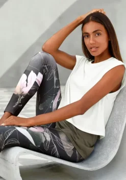 LASCANA ACTIVE Homewear-Leggings<Leggings"Tropical"