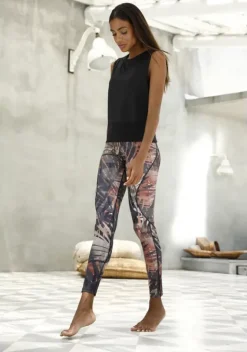 LASCANA ACTIVE Homewear-Leggings<Leggings"Tropical"