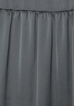 Blusen|LASCANA Longbluse Dunkelgrau