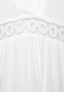 Blusen|LASCANA Longbluse Offwhite