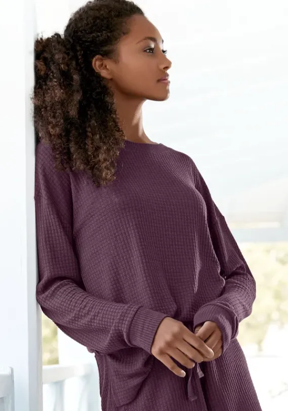 Damenshirts|s.Oliver Longsleeve Bordeaux