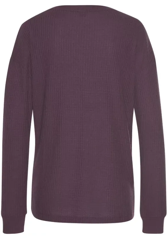 Damenshirts|s.Oliver Longsleeve Bordeaux
