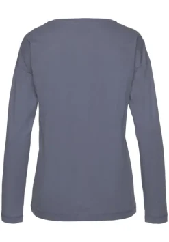 Damenshirts|Vivance Dreams Longsleeve Dunkelblau