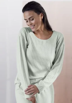 Damenshirts|s.Oliver Longsleeve Mint