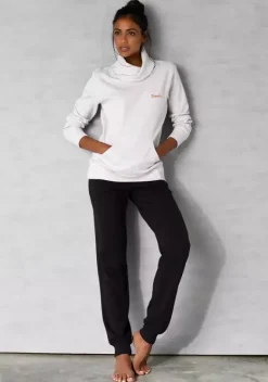 Damenshirts|Bench. Longsweatshirt