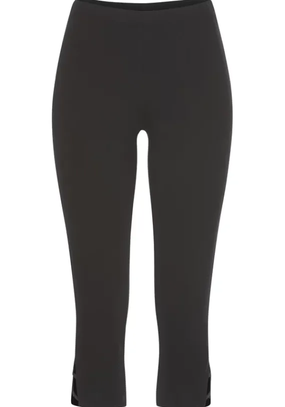 Damenshirts|Beachtime Longtop Braun-Bedruckt, Schwarz