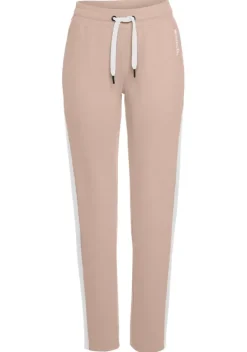 Relaxhosen|Bench. Loungehose Beige-Weis