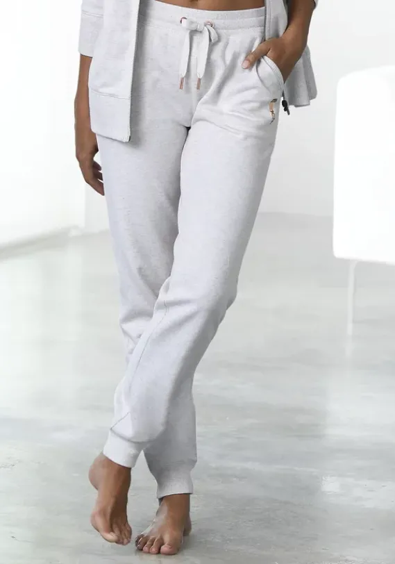 Relaxhosen|Bench. Loungehose"-Sweathose" Beige-Meliert