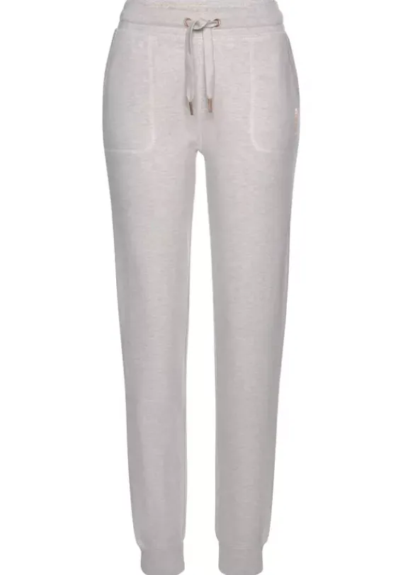 Relaxhosen|Bench. Loungehose"-Sweathose" Beige-Meliert