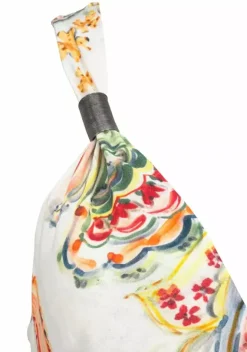 Maxikleider|LASCANA Maxikleid Weis-Multicolor-Bedruckt