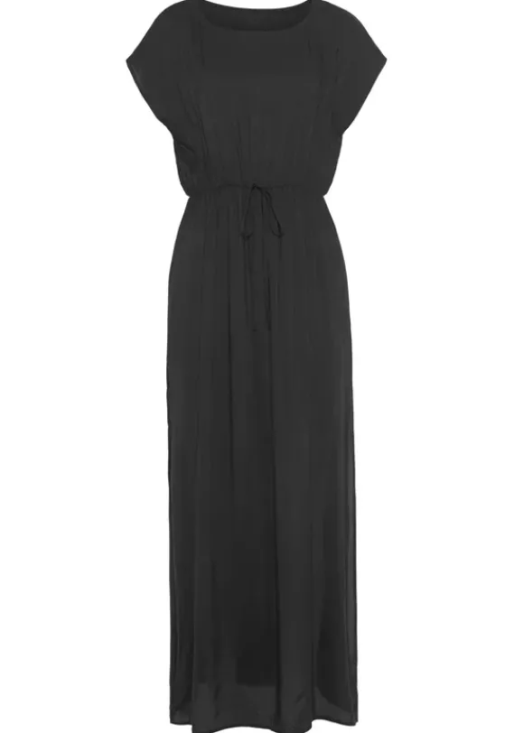 Strandmode|LASCANA Maxikleid Schwarz