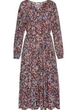 Strandkleider|LASCANA Maxikleid Floral-Bedruckt